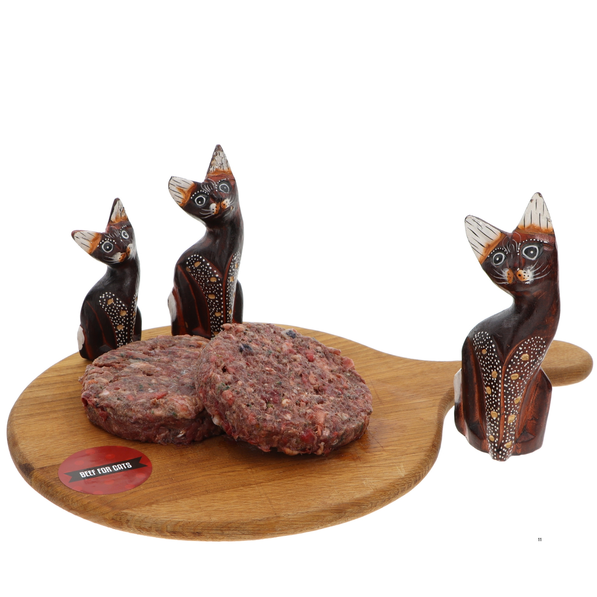 TOP DOG Bistro BEEF žalias BARF pašaras katėms